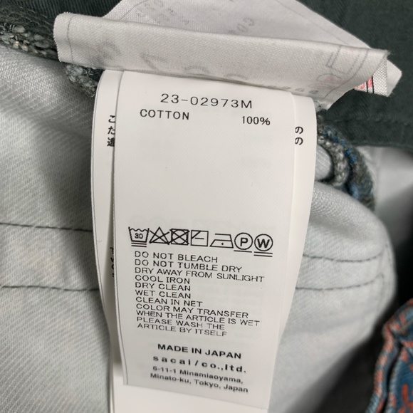 Sacai x Eric Haze Denim Pants - Picture 7 of 7